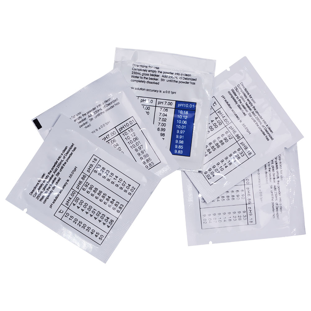 Ph Meter Digital Water Tester - Kit de poudres de calibration de