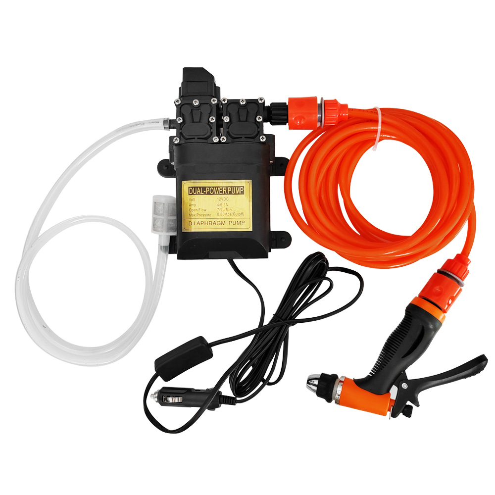 Vacuum Chamber Kit With Pump - Pompe à membrane double cœur, ensemble
