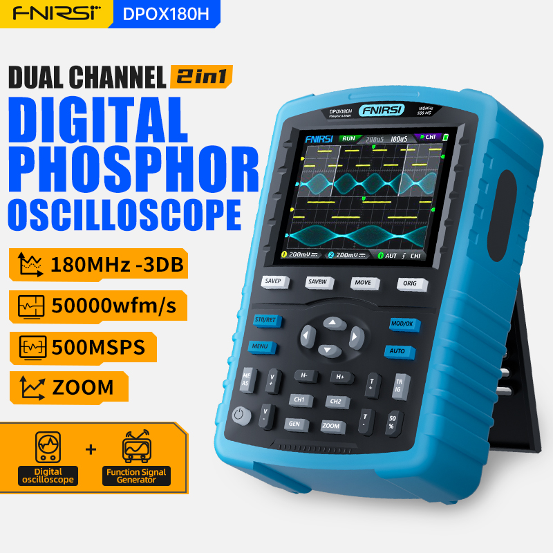 Oscilloscope numérique à phosp - Fnirsi Digital Oscilloscope Handheld avis et prix